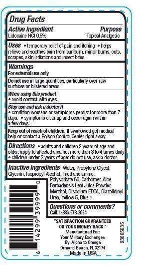 Exchange Select Burn Relief