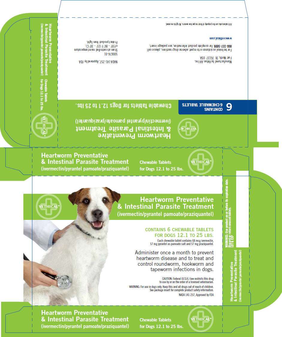 Heartworm Preventative and Intestinal Parasite Treatment