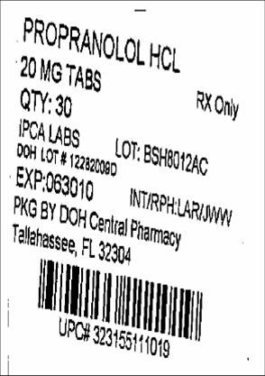 Propranolol Hydrochloride