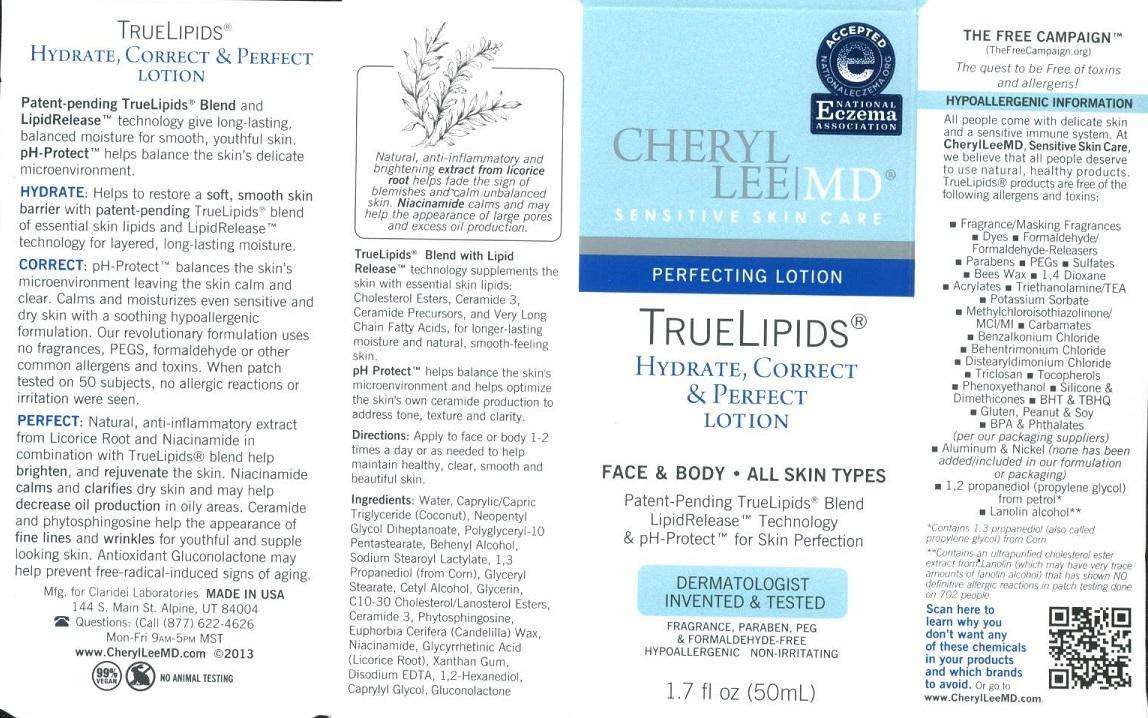 TrueLipids Hydrate, Correct and Perfect Lotion