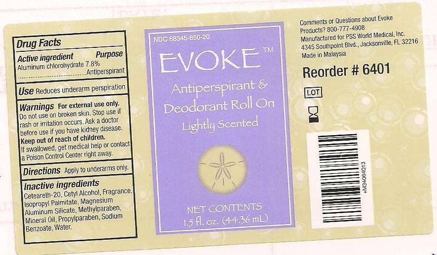 EVOKE Antiperspirant and Deodorant Roll-on