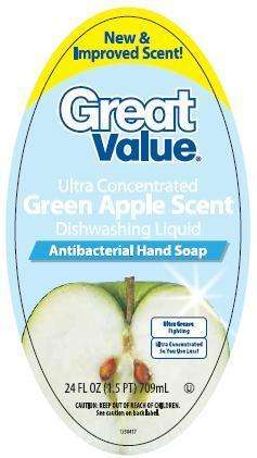 Great Value Ultra Concentrated Green Apple Scent