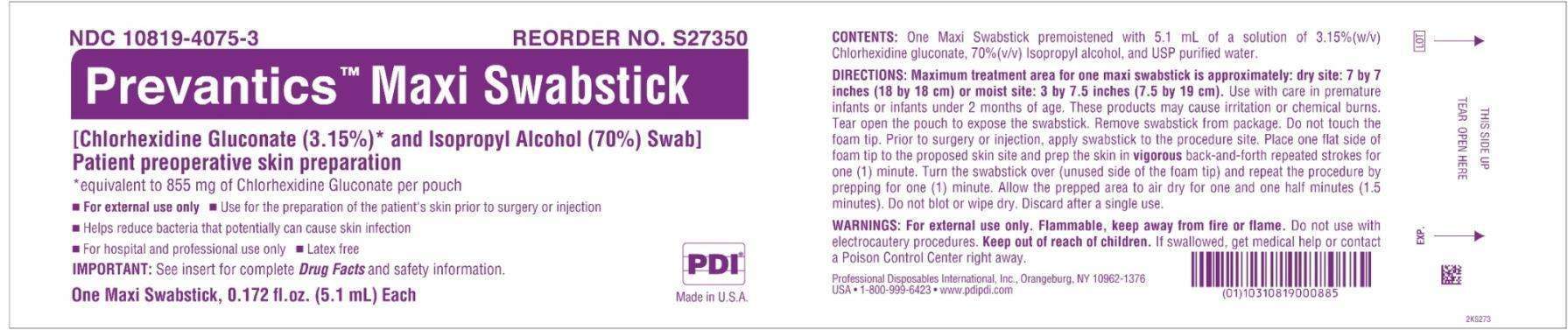 Prevantics Maxi Swabstick