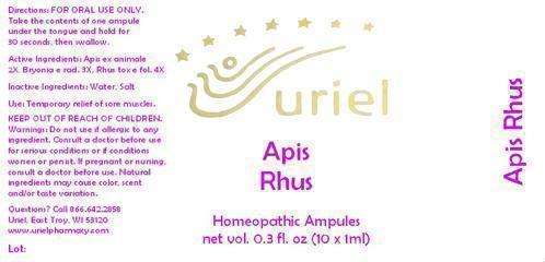 Apis Rhus