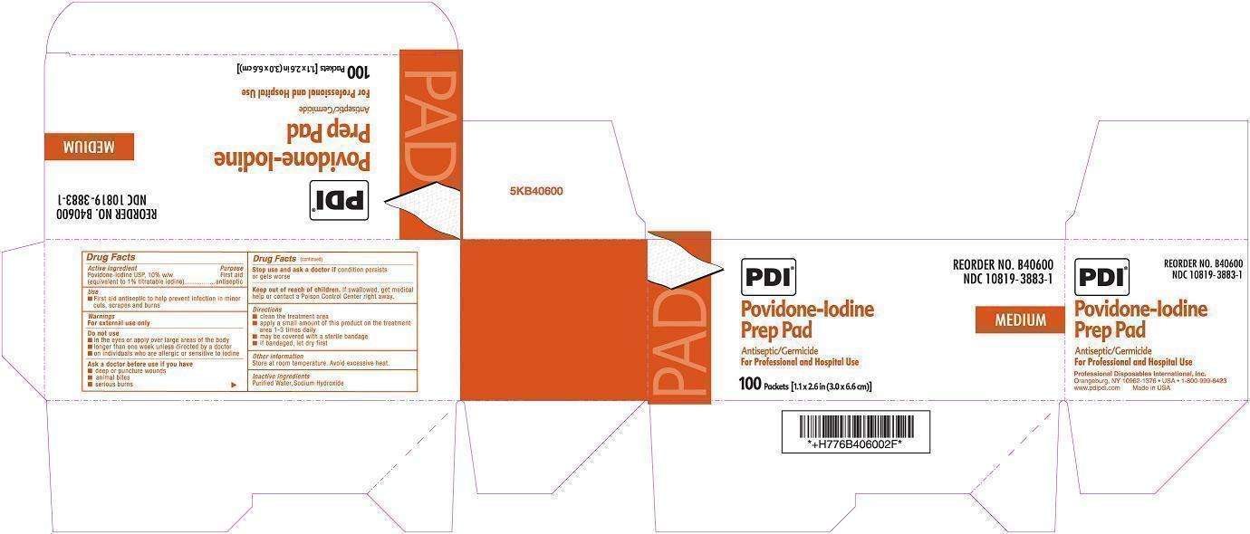 PVP Iodine Prep Pad