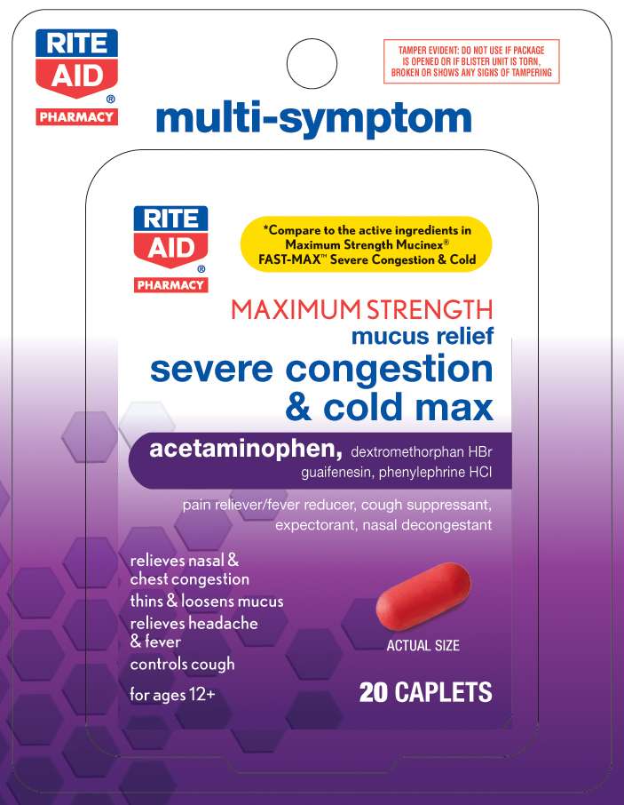 Maximum Strength Mucus Relief Severe Congestion and Cold Max