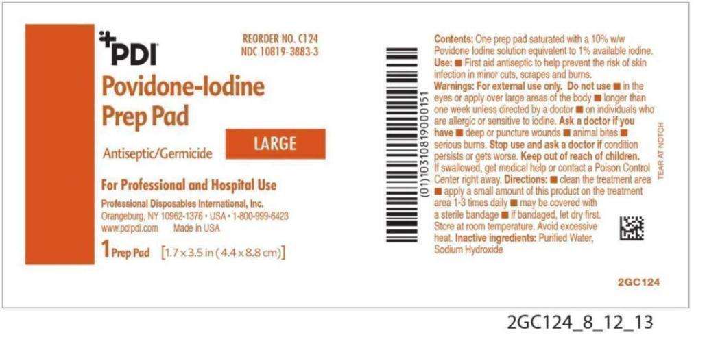 PVP Iodine Prep Pad