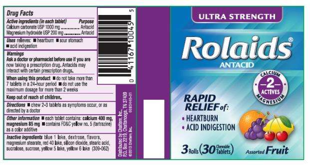 Rolaids Ultra Strength Fruit