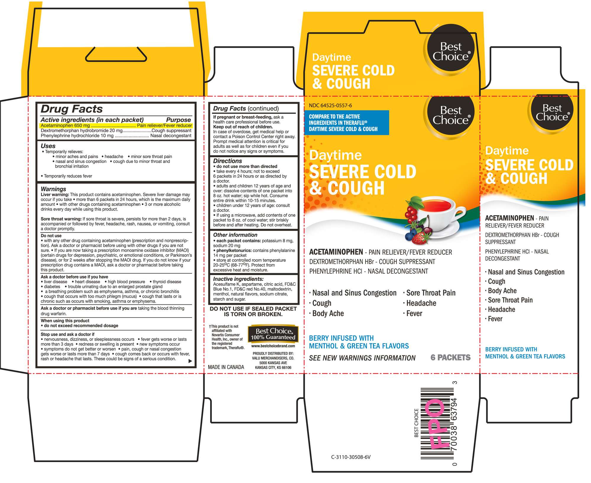 Best Choice Daytime Severe Cold and Cough