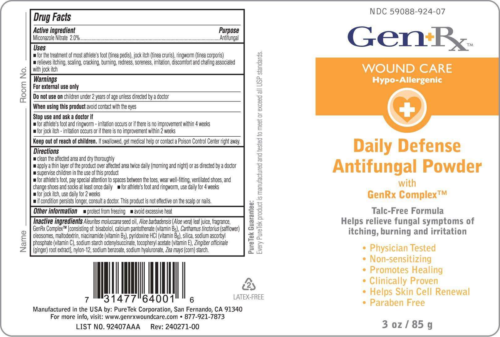 GenRx Daily Defense Antifungal