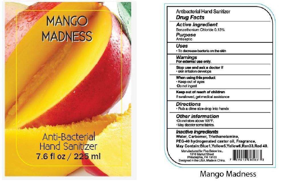 Mango Madness Anti Bacterial Hand Sanitizer