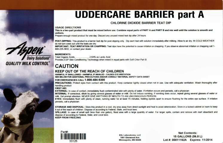 Aspen UdderCare Barrier part A