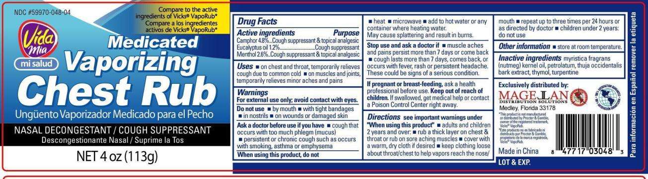 Vaporizing Chest Rub