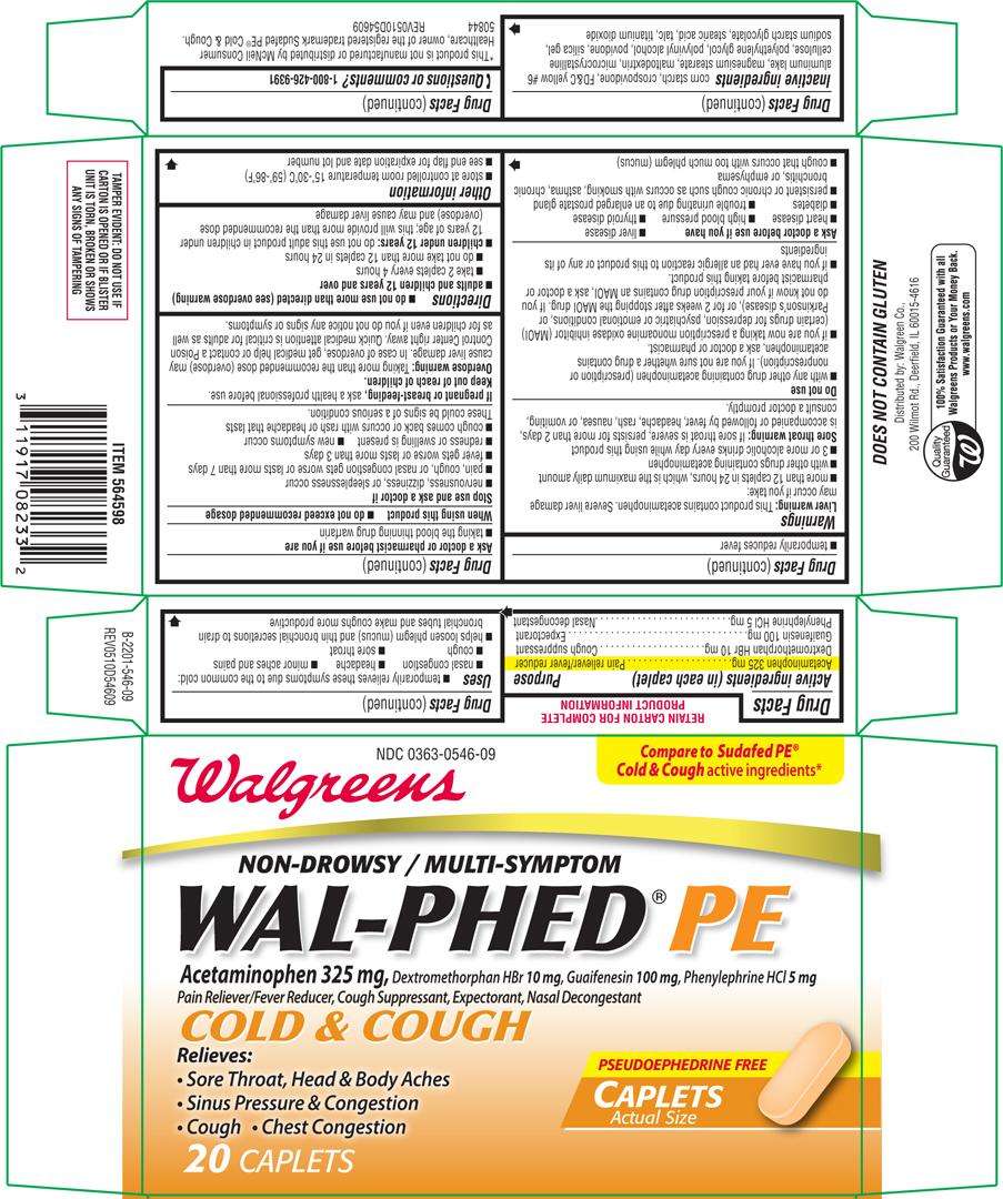 Multi-Symptom Wal-Phed PE Non-Drowsy