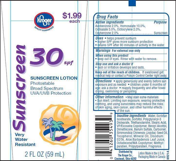 Kroger Sunscreen