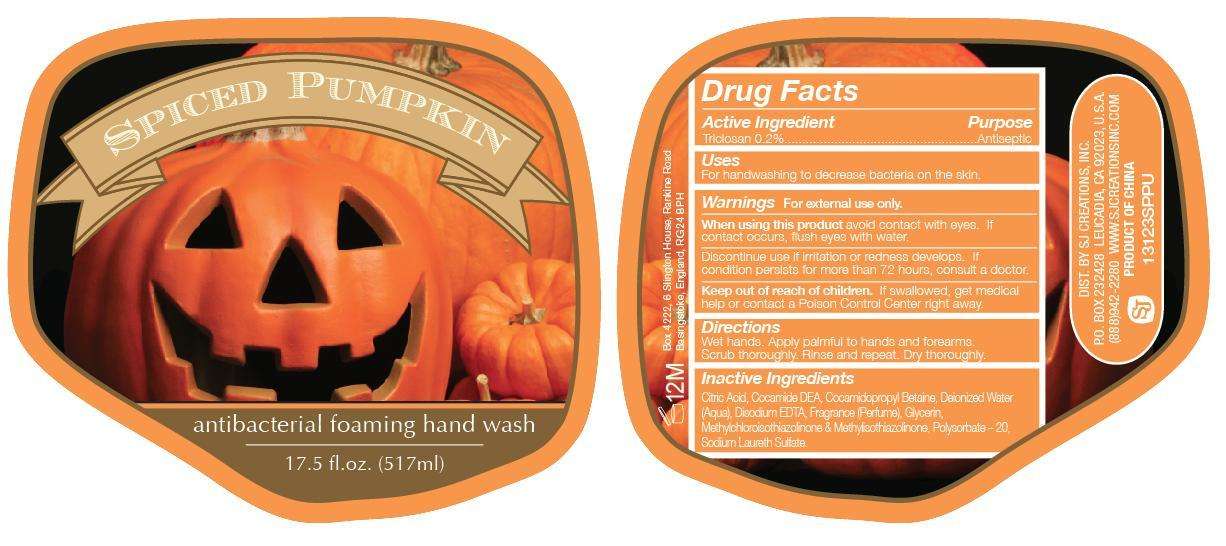 Spiced Pumpkin Antibacterial Foaming Hand Wash