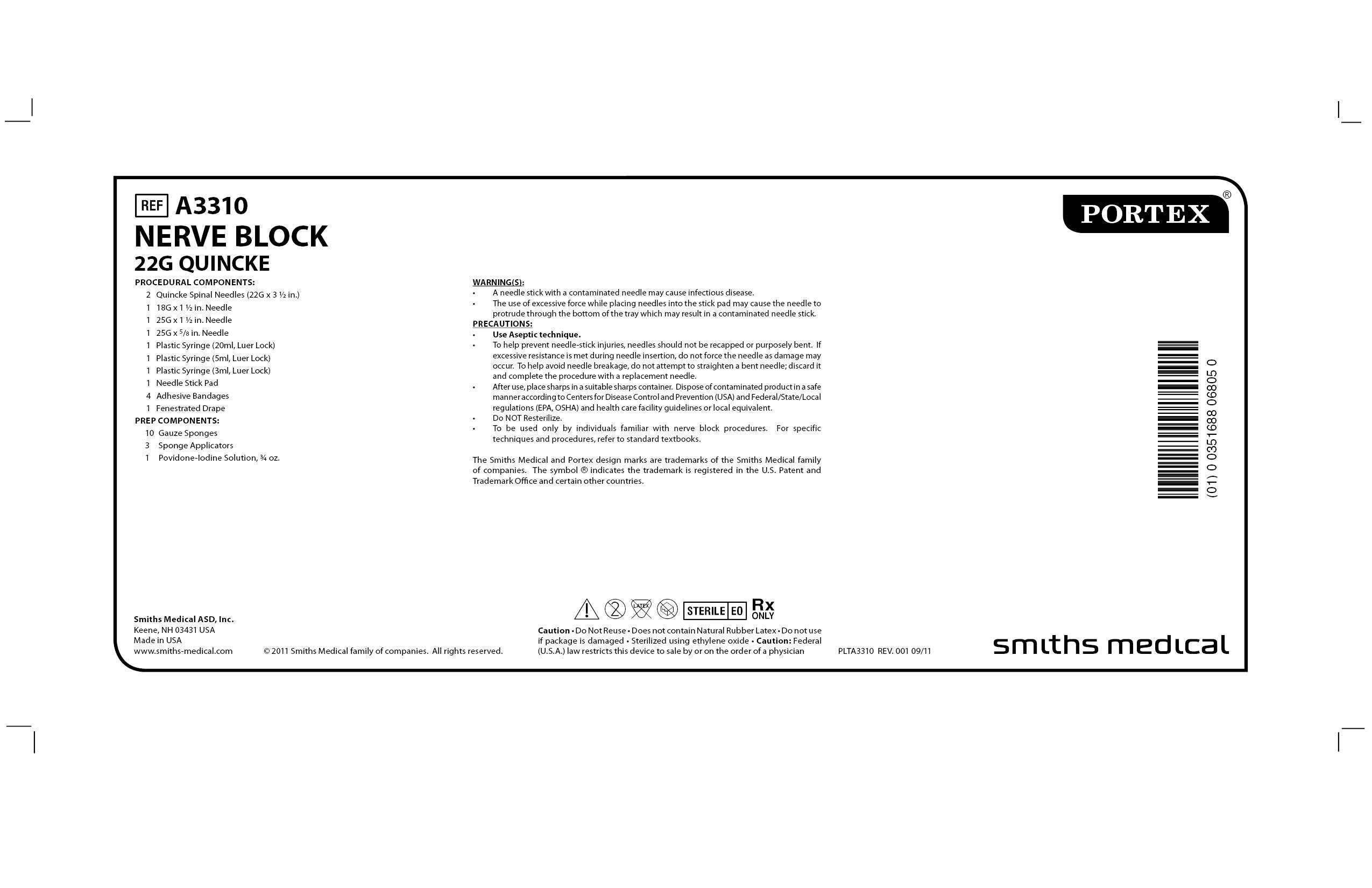 A3310 NERVE BLOCK