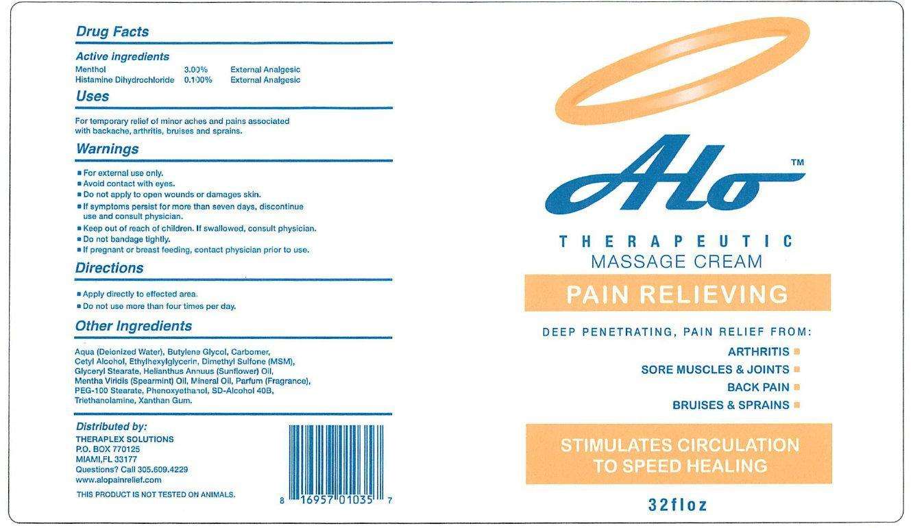 ALO THERAPEUTIC MASSAGE PAIN RELIEVING