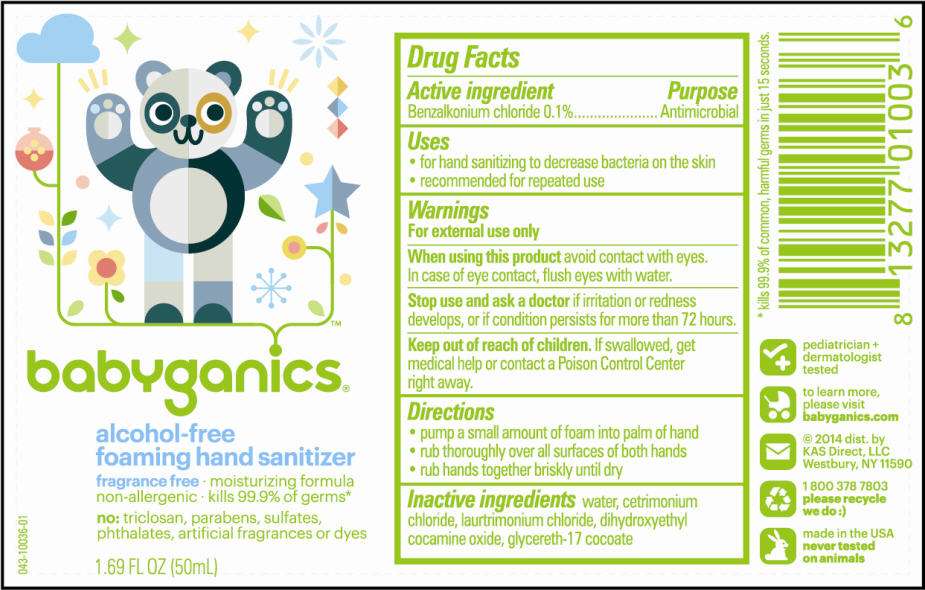 BabyGanics Alcohol Free Foaming Hand Sanitizer