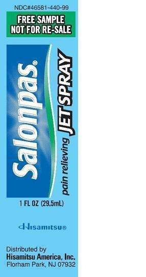 Salonpas pain relieving JET