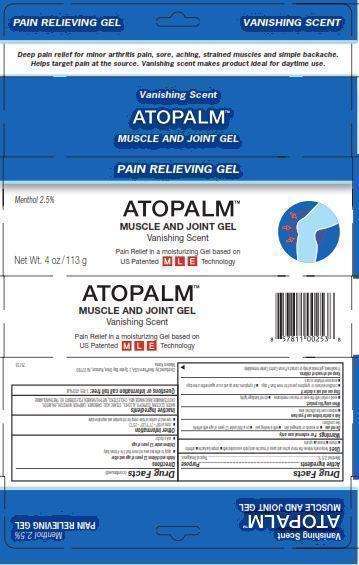 ATOPALM MUSCLE AND JOINT