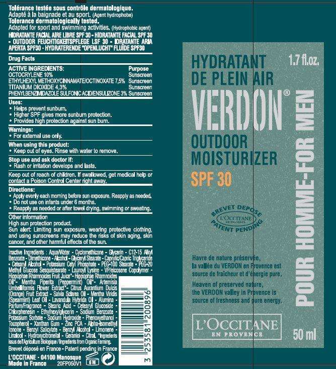 Verdon Outdoor Moisturizer SPF 30