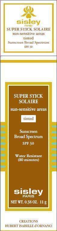 SUPER STICK SOLAIRE sun-sensitive areas tinted