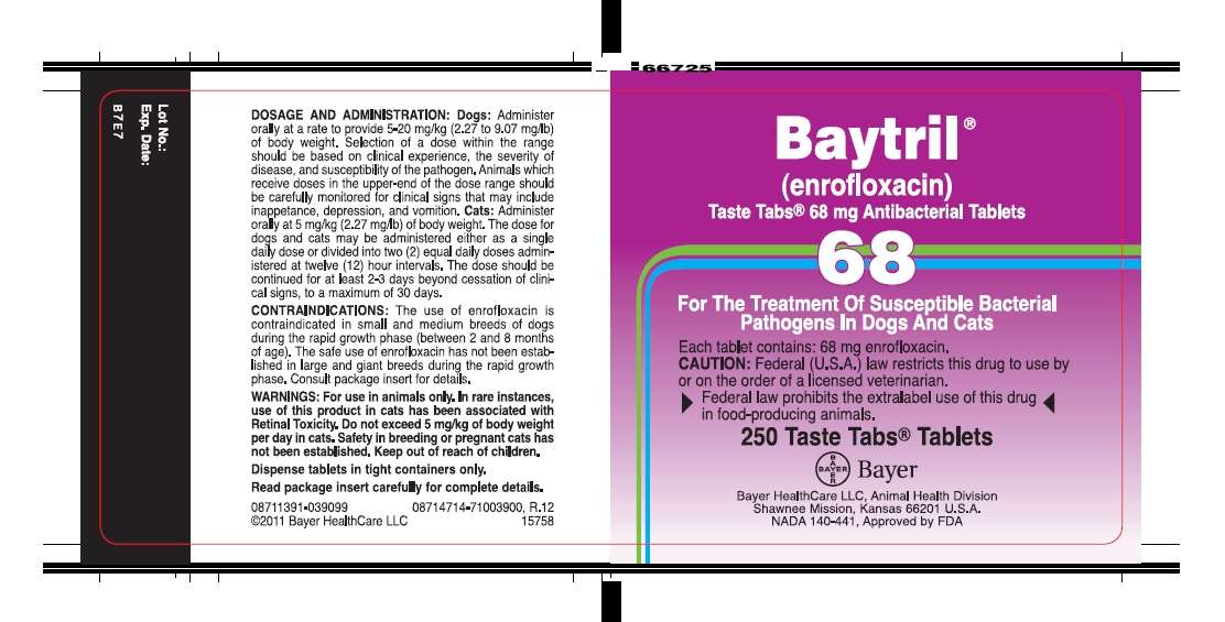 Baytril Taste Tabs