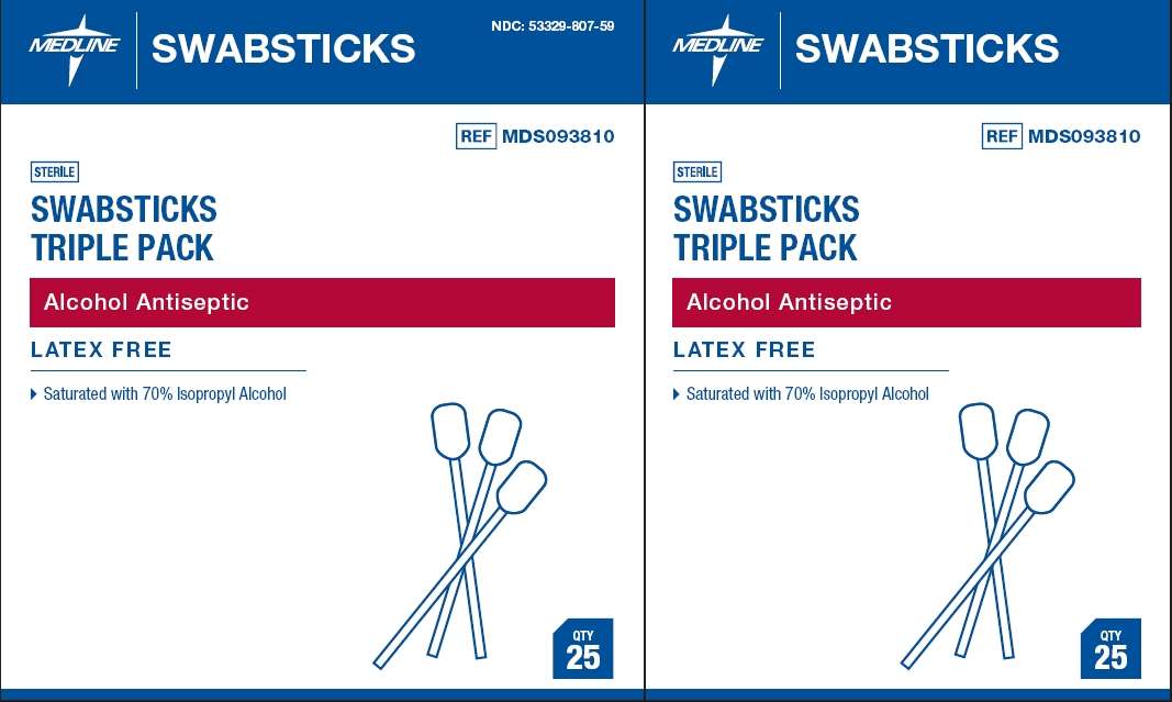 Medline Alcohol Swabstick