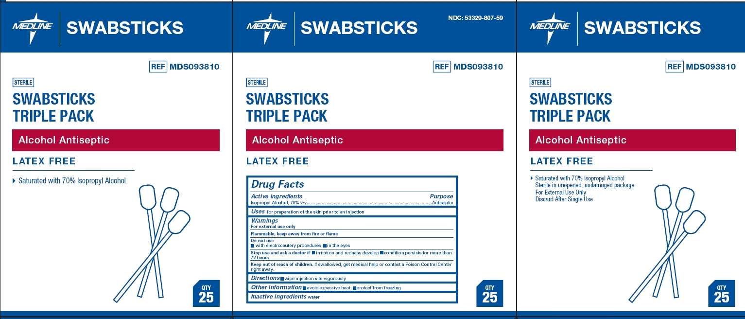 Medline Alcohol Swabstick