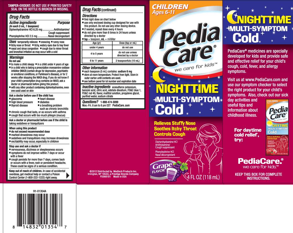 PediaCare Childrens Nighttime Multi Symptom Cold