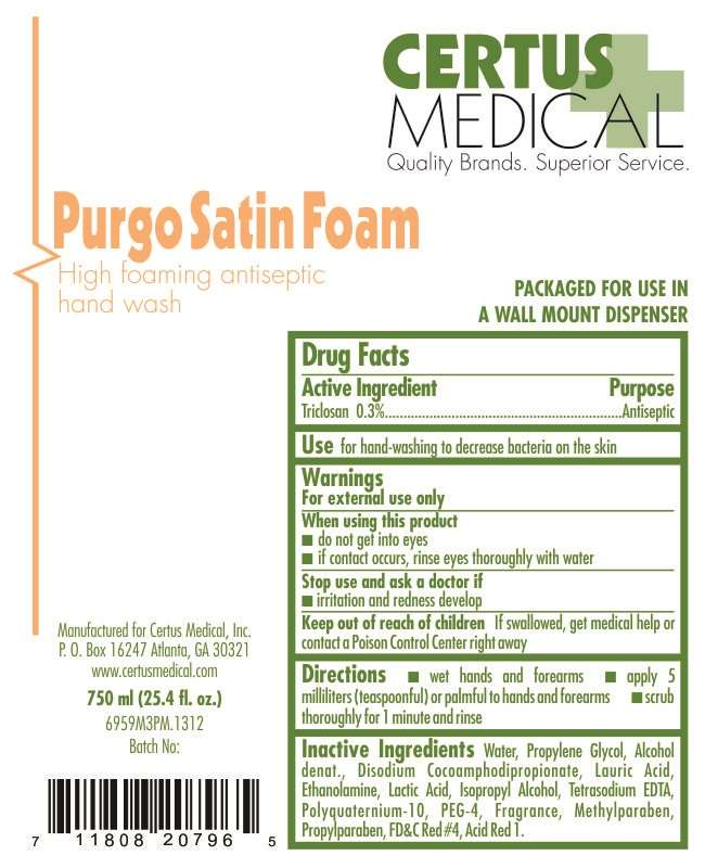 Purgo Satin Foam