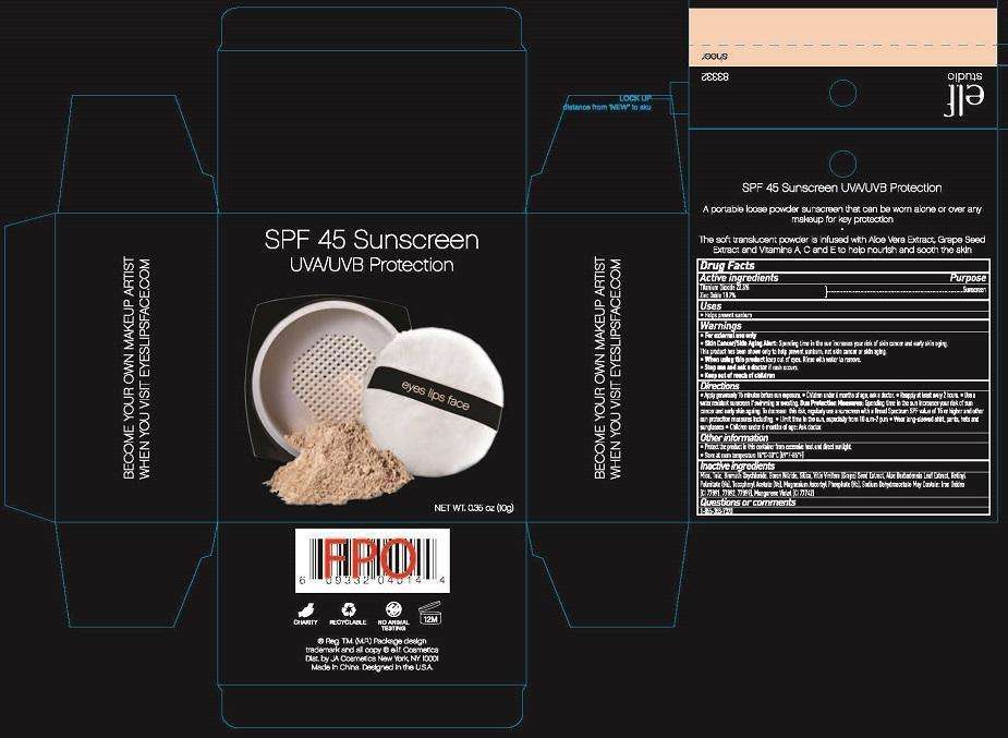 SPF-45 SUNSCREEN