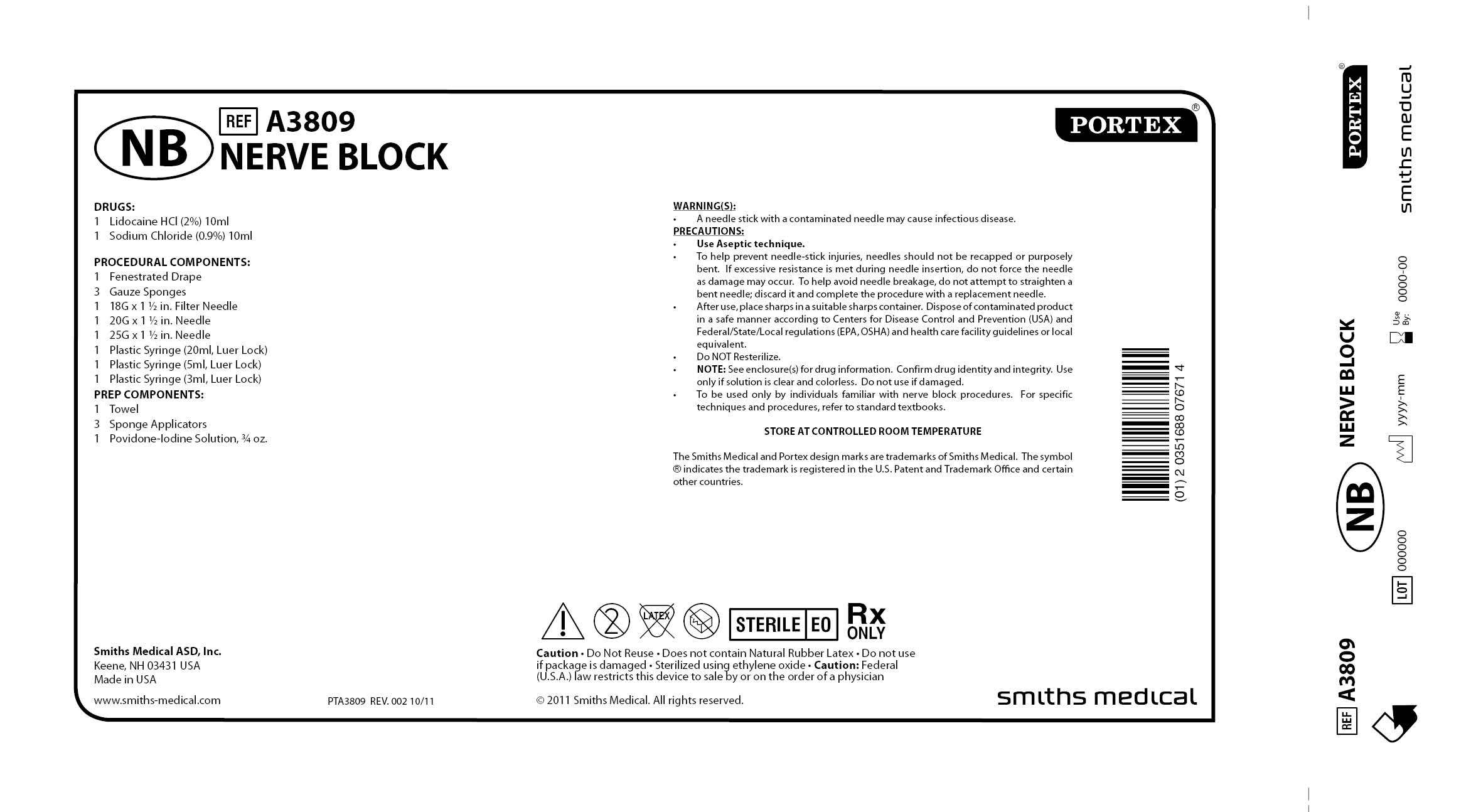 A3809 NERVE BLOCK