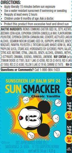 Mickey Sun Smacker SPF 24 Classic Vanilla