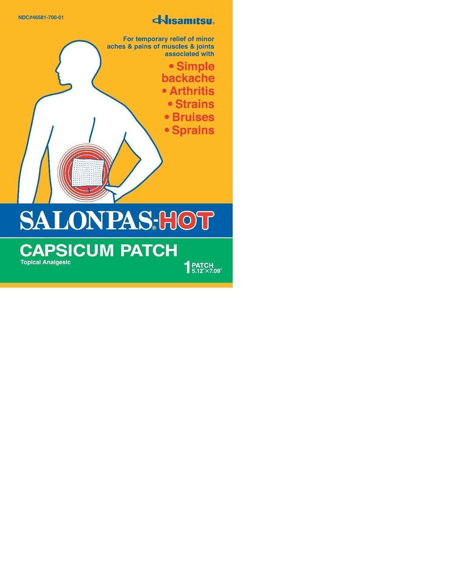 SALONPAS-HOT CAPSICUM