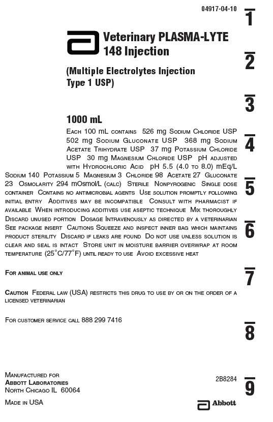 Veterinary PLASMA LYTE 148