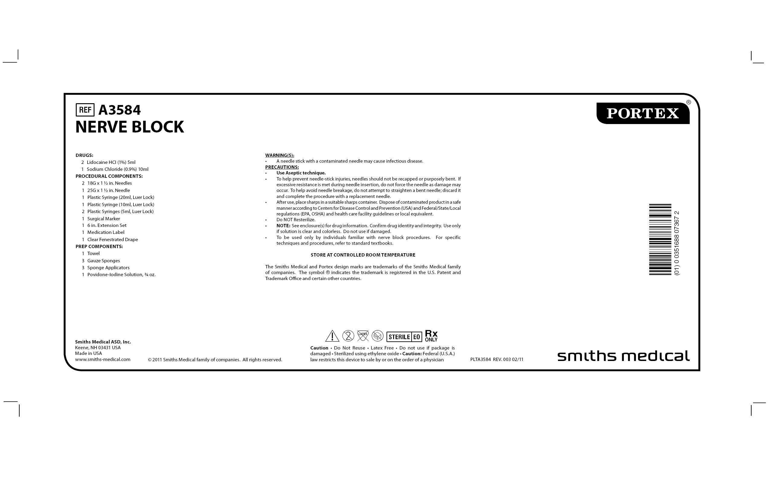 A3584 NERVE BLOCK