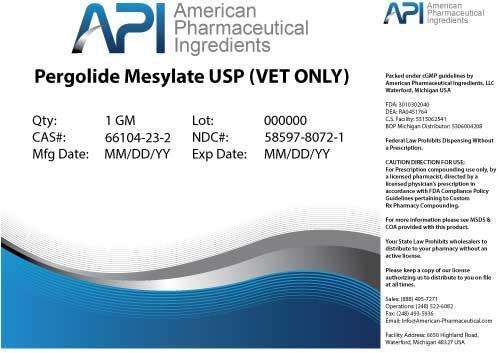 Pergolide Mesylate