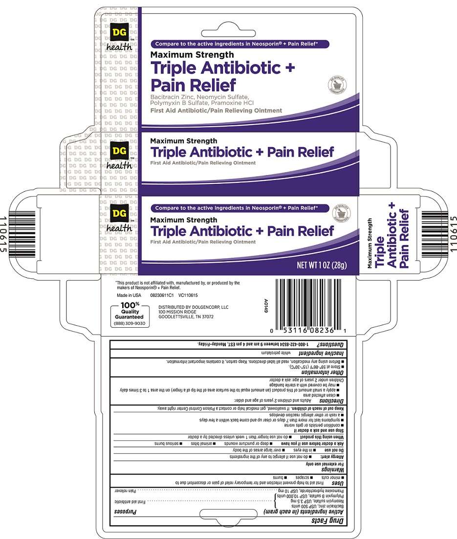 Triple Antibiotic Plus Pain Relief