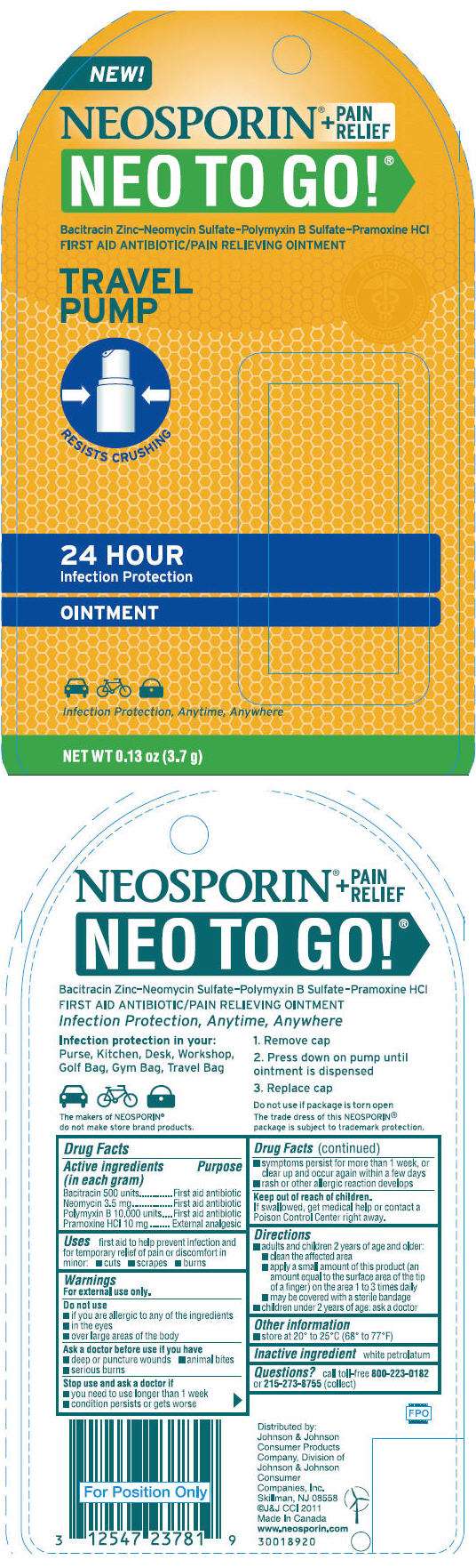 Neosporin Plus Pain Relief