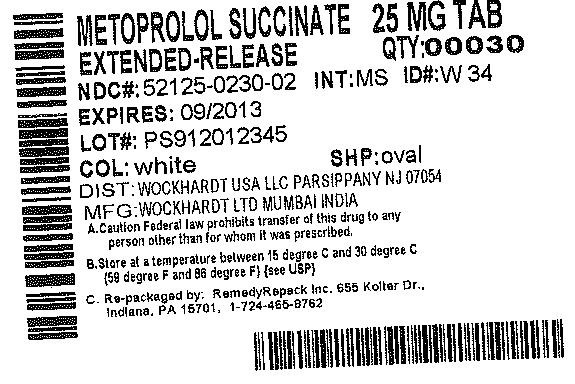 METOPROLOL SUCCINATE