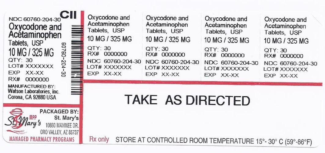 OXYCODONE AND ACETAMINOPHEN