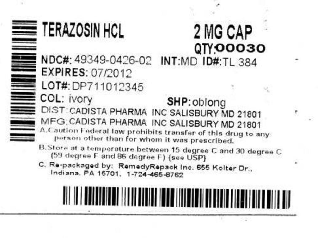 Terazosin Hydrochloride