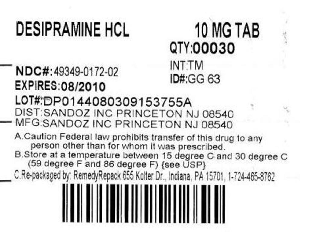 Desipramine Hydrochloride