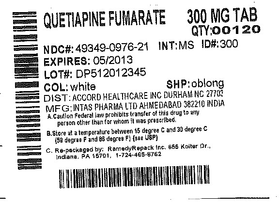 Quetiapine fumarate