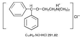 DIPHENHYDRAMINE HYDROCHLORIDE