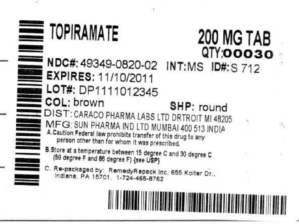 Topiramate