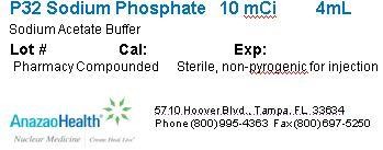 P32 Sodium Phosphate