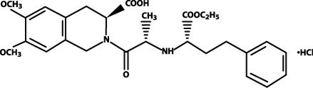 Moexipril Hydrochloride and Hydrochlorothiazide